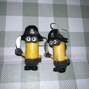 Pirate Minion Earrings